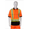 Fashion Hi-Vis Safety T-Shirt with Reflective Tape